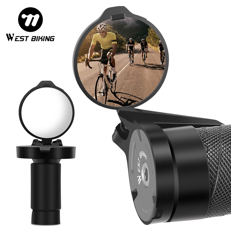 Mirror Extender Bar - WEST BIKING 2PC Bar End Bicycle