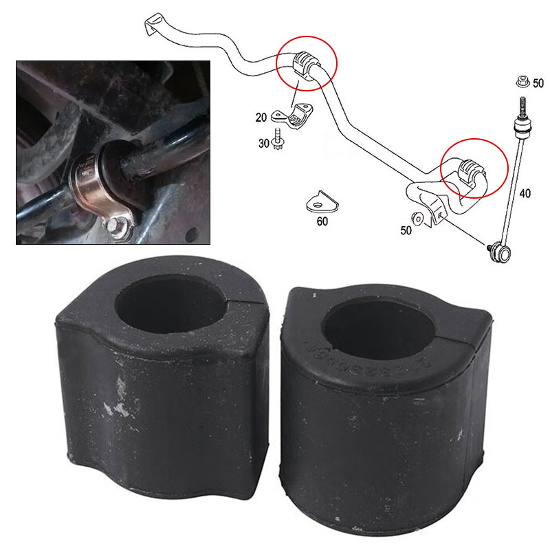 Motorcycle Gear Near Me - Front Sway Roll Bar Bushing Kit