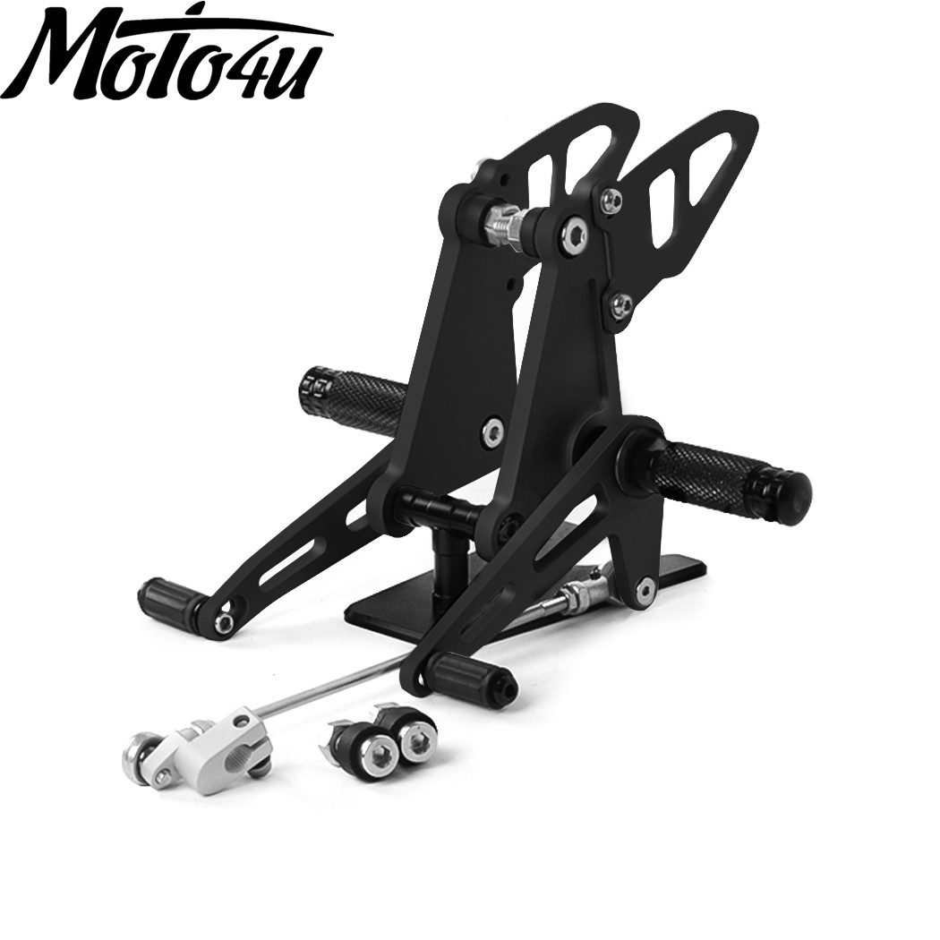 Motorcycle Gear Shifter - Adjustable Motorcycle Foot Peg Pedal Footrest