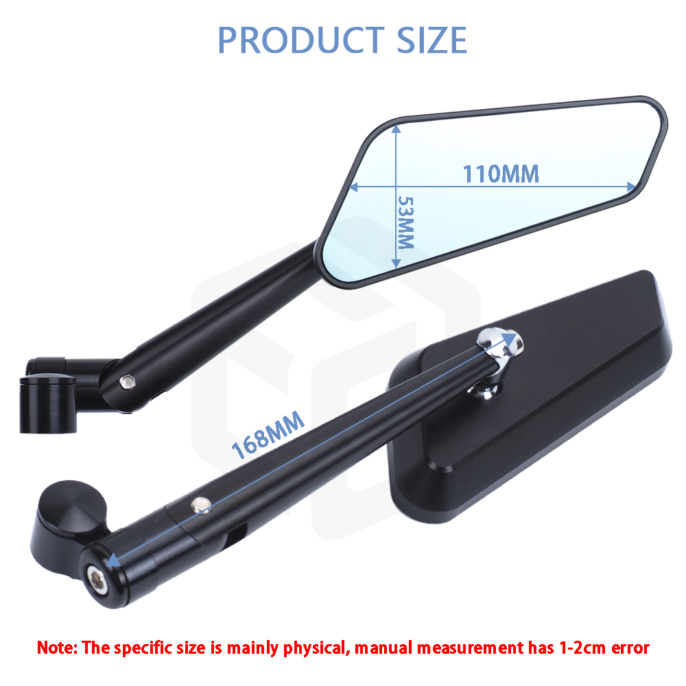 Motorcycle Rearview Mirrors Ba - Mirror Extender Bar recension och pris