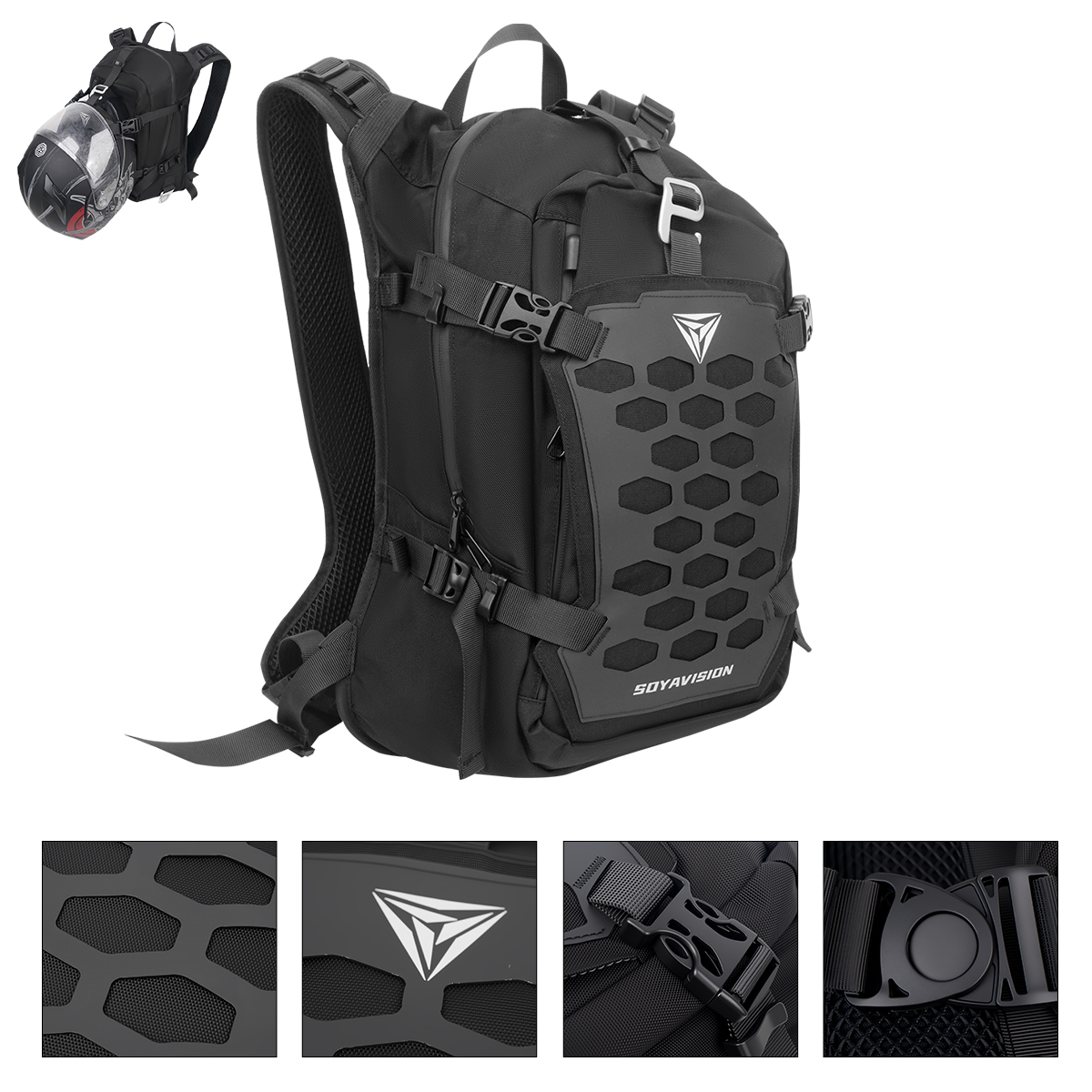 SOYAVISION Motorcycle Storage  - Motorcycle Gear Travel Bag recension och pris