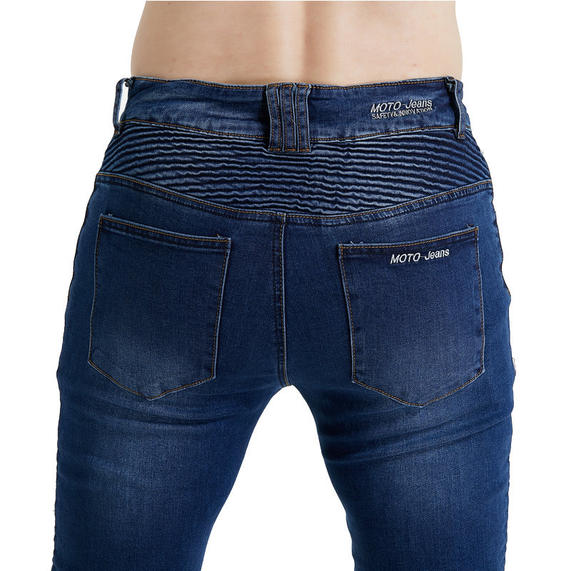 Men Jeans Embroidery Motorcycl - Motorcycle Gear Testing recension och pris