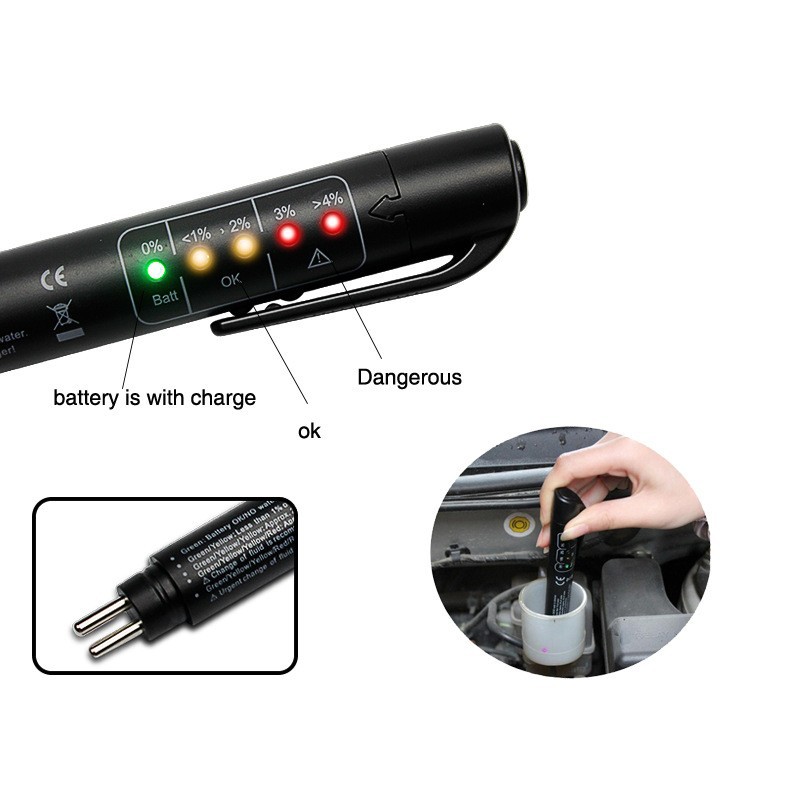 Brake Fluid Test Pen 5 Gears L - Motorcycle Gear Testing recension och pris