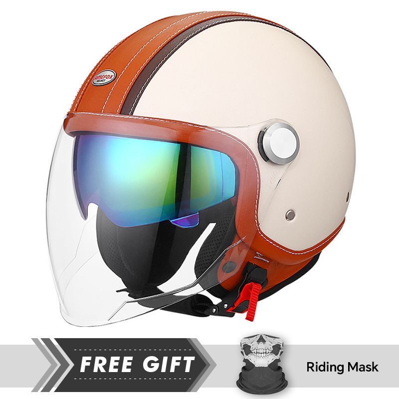 White Orange Original Open Fac - Motorcycle Gear Store recension och pris