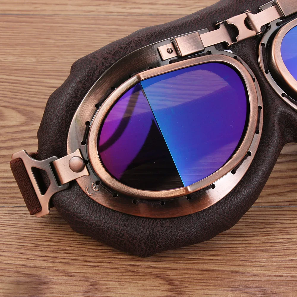 Pilot Retro Goggles Dustproof  - Motorcycle Gear Used recension och pris
