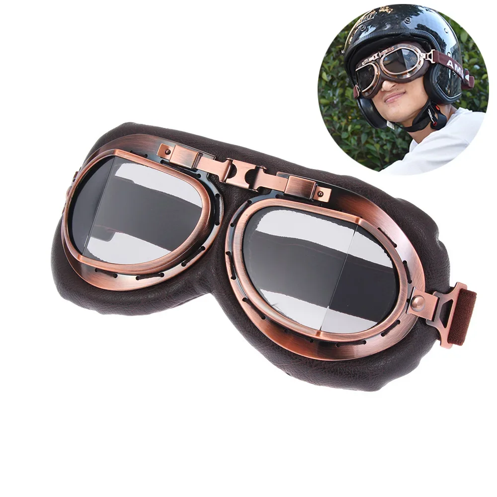 Pilot Retro Goggles Dustproof  - Motorcycle Gear Used recension och pris