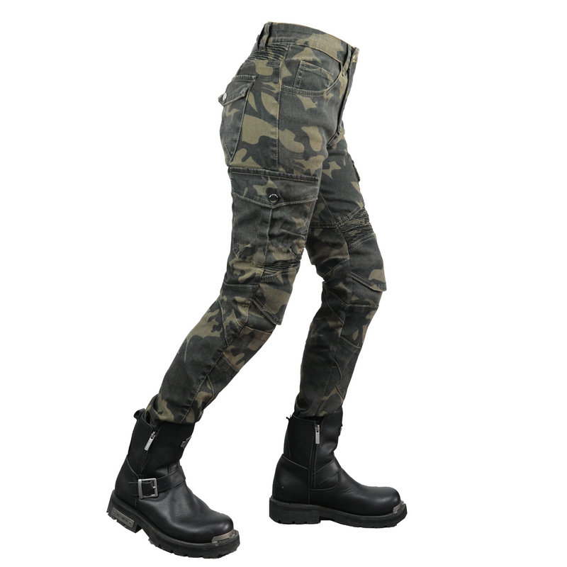 Women Jeans Camouflage Motorcy - Motorcycle Gear Testing recension och pris