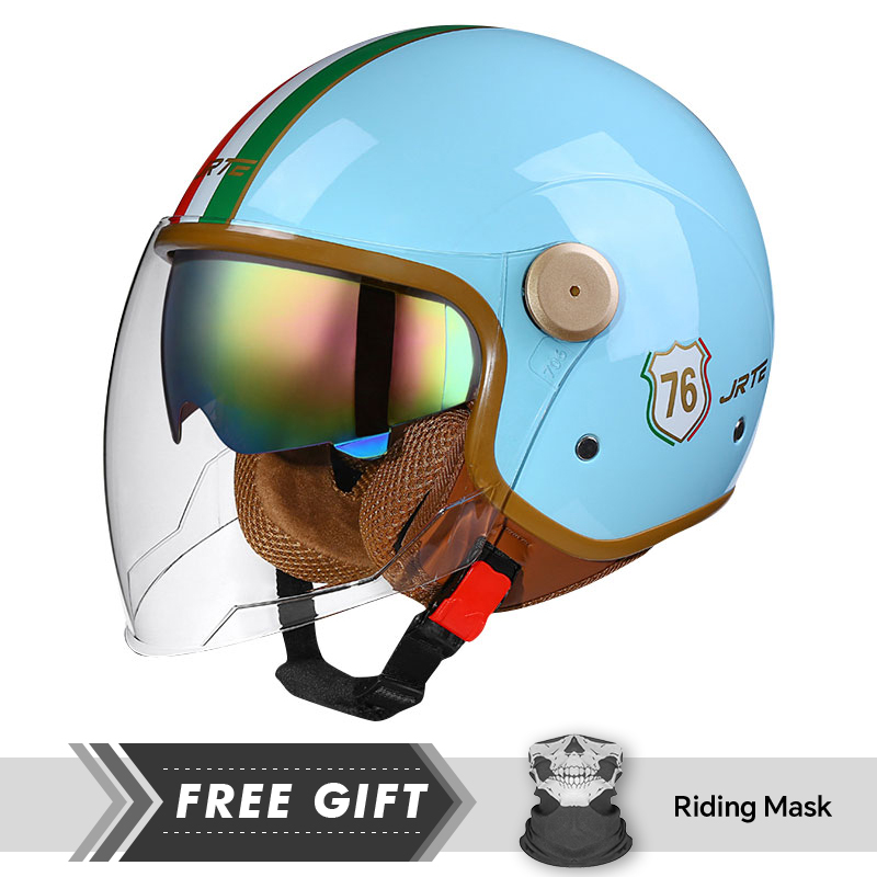 New Arrivals Classic Blue Open - Motorcycle Gear Store recension och pris