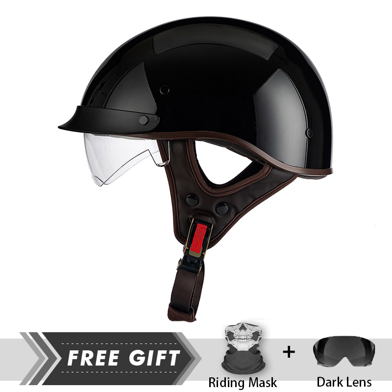 Crash Headpiece Half Face Helm - Motorcycle Gear Store recension och pris