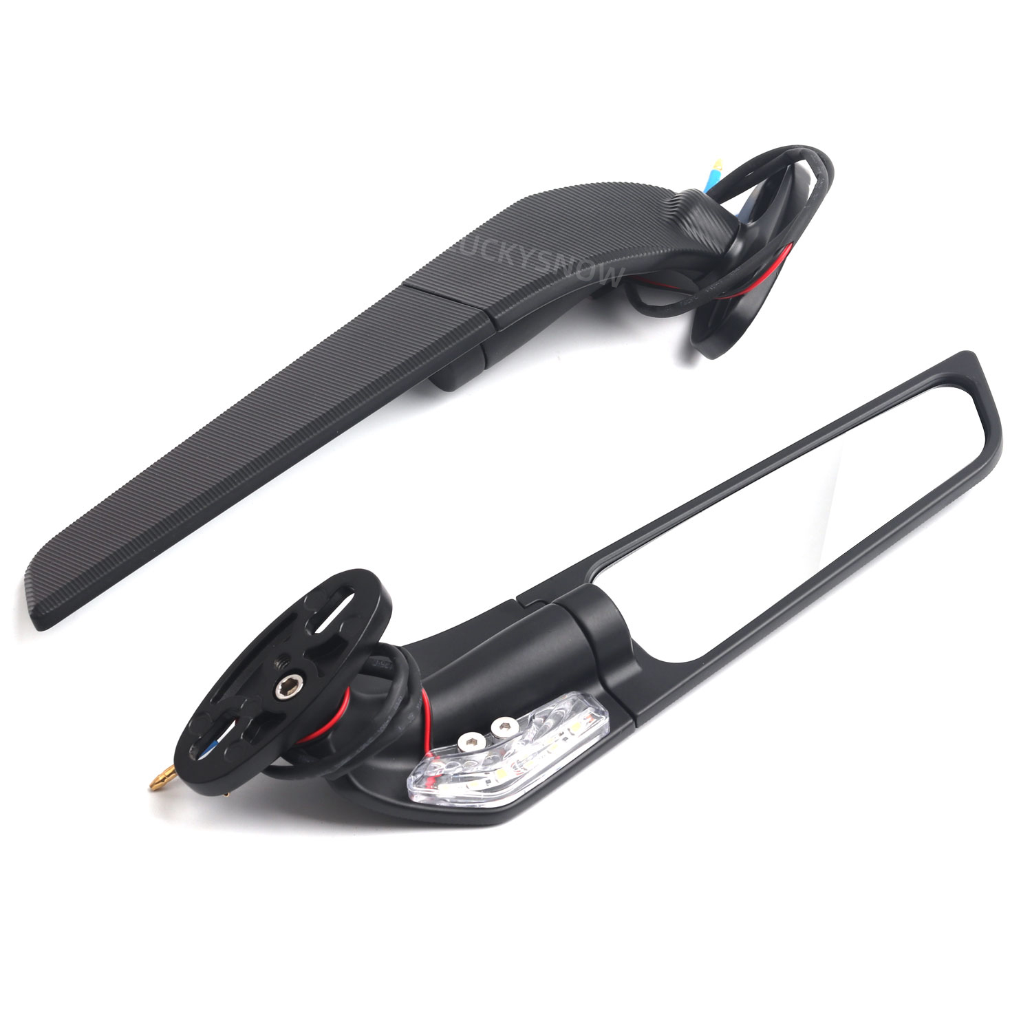 For Kawasaki NINJA 300R 250R 4 - Mirror Extender Bar recension och pris