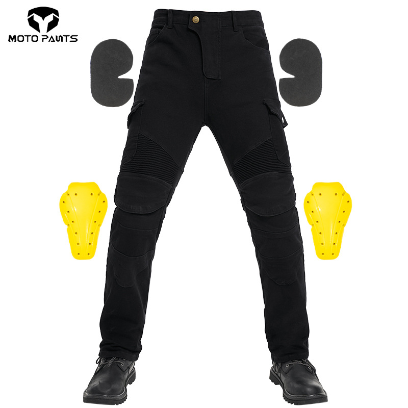 New Men trousers Embroidery Mo - Motorcycle Gear Testing recension och pris