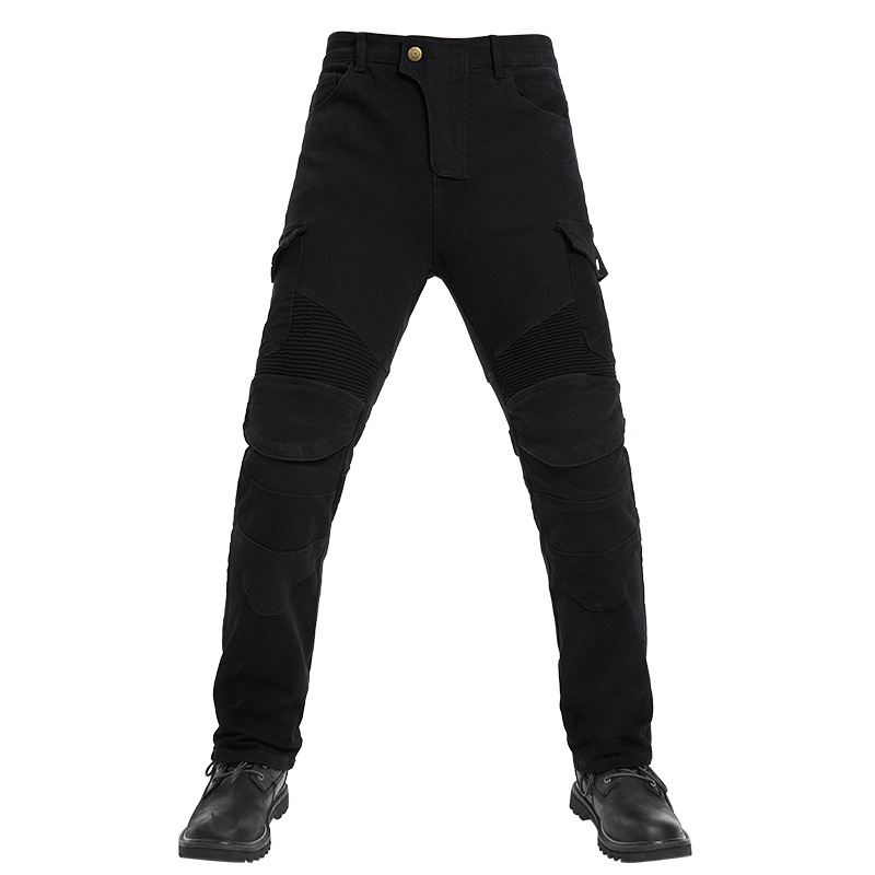 New Men trousers Embroidery Mo - Motorcycle Gear Testing recension och pris