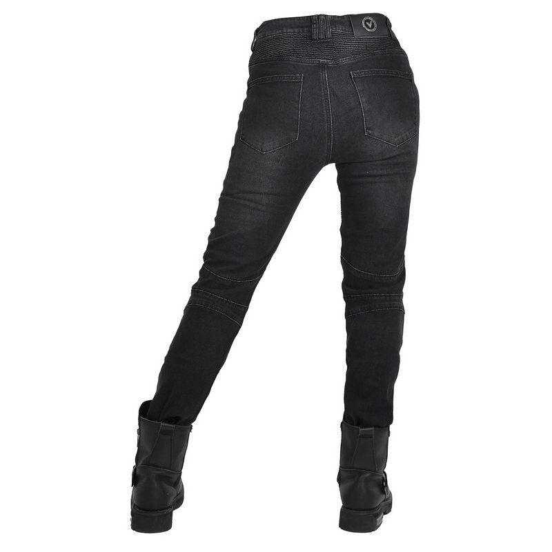 Women Jeans Embroidery Motorcy - Motorcycle Gear Testing recension och pris