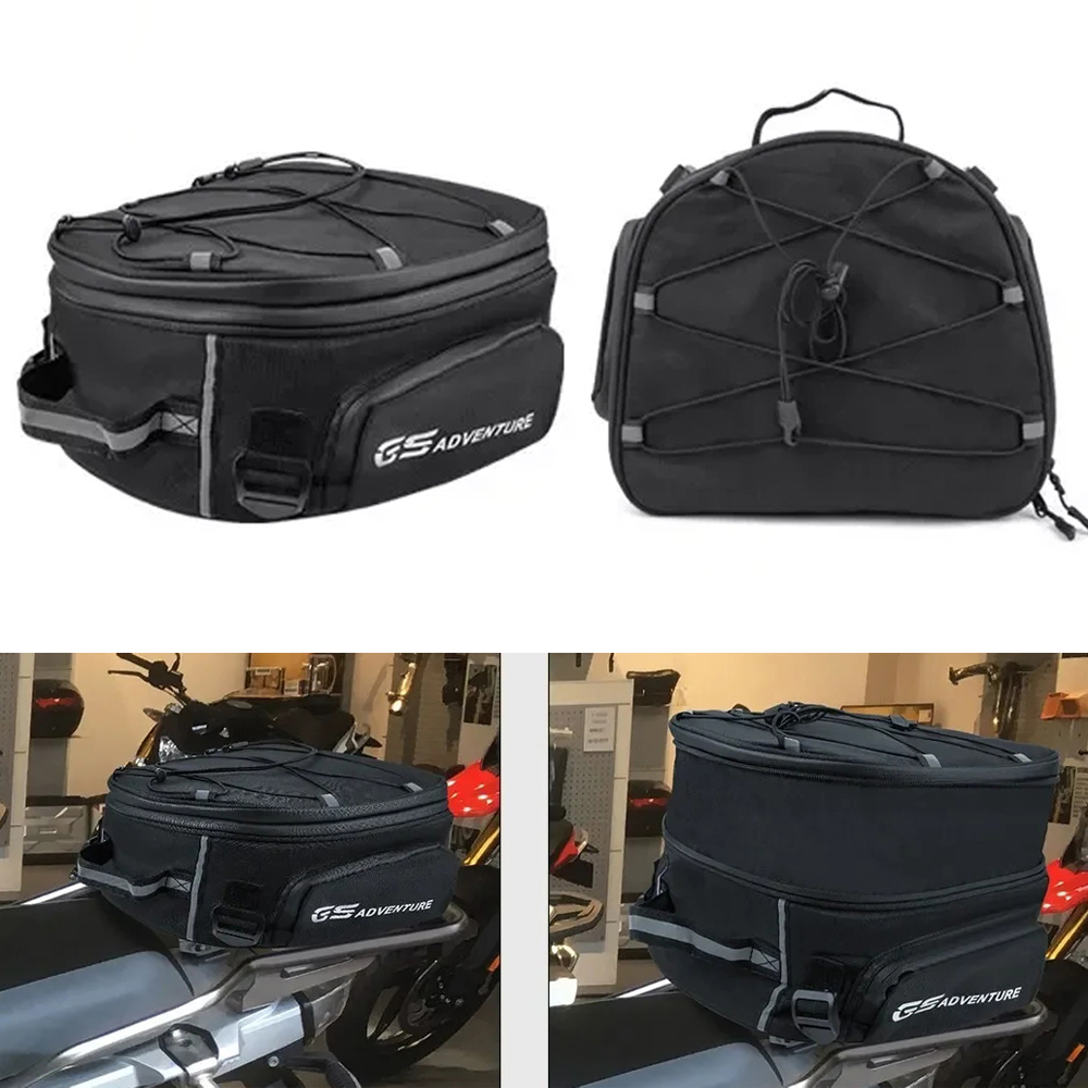 Black Universal Rear Luggage R - Motorcycle Gear Travel Bag recension och pris