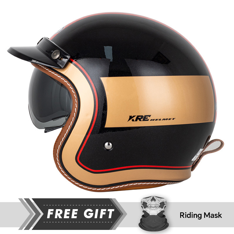SOMAN Open Face Motorcycle Hel - Motorcycle Gear Store recension och pris